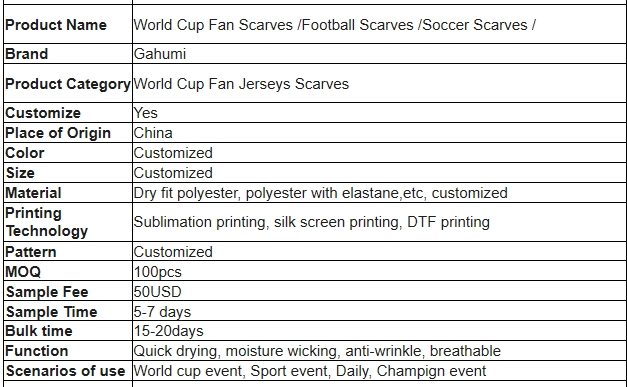 Custom Football Scarves Wholesale-1