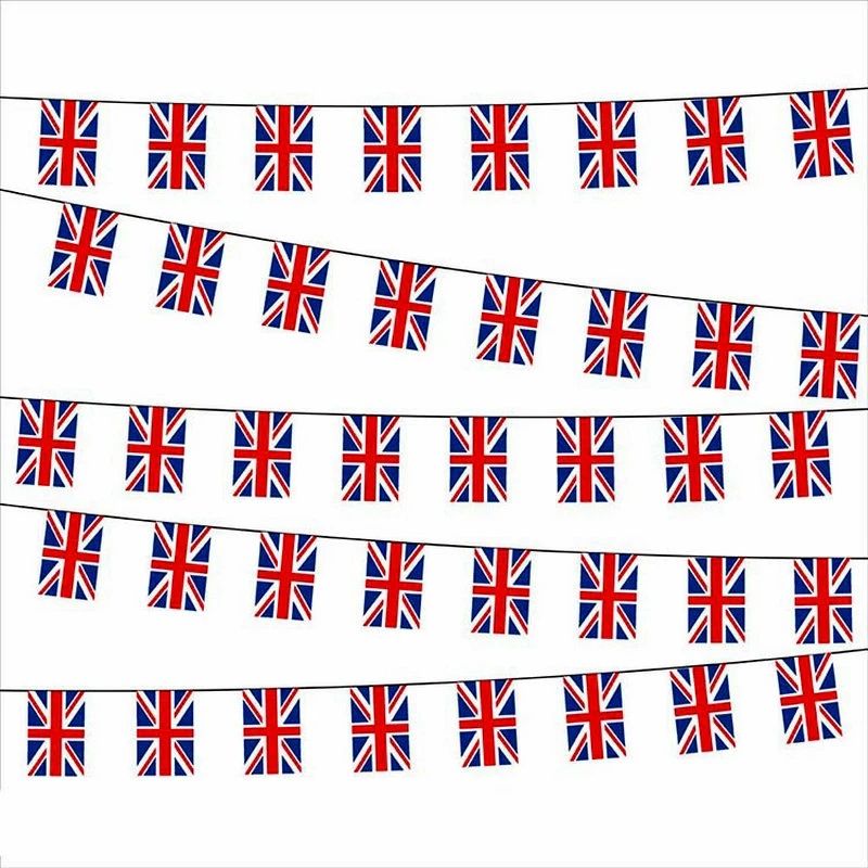 The Union Jack; The British waved the flag