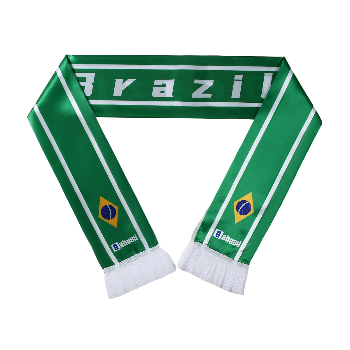 Gahumi Brazil Madeira Pride World Cup Scarf – Ronaldo-Inspired Quinas Soft Fan Scarf