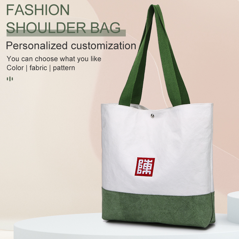 Custom Large Capacity Tyvek Tote Bag