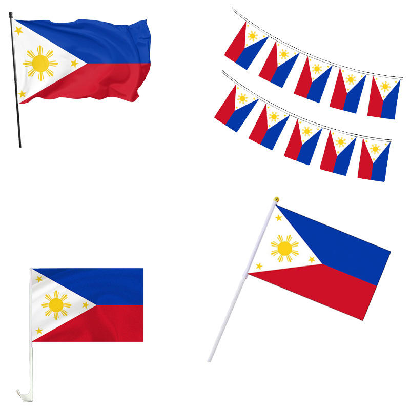 Philippine flag, Philippine table flag, Philippine election shirt