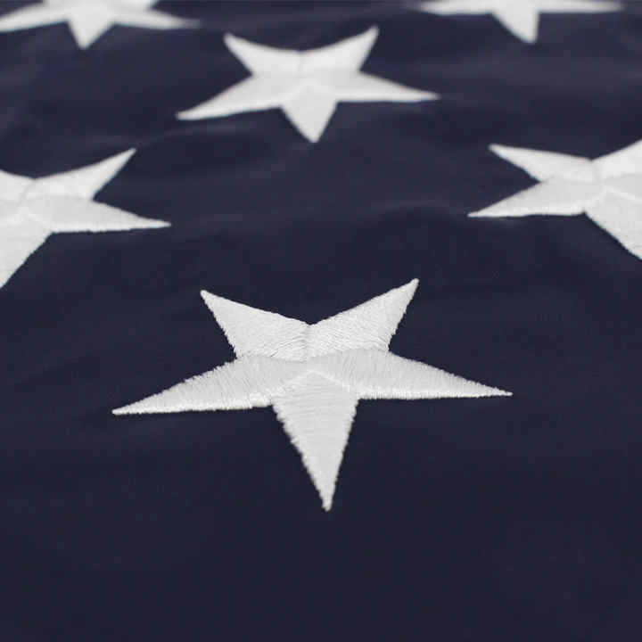 The American flag; American hat
