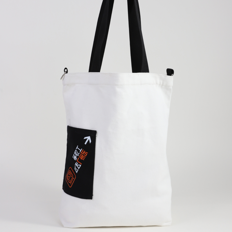 16OZ Cotton Sideless Bottomless Canvas Bag