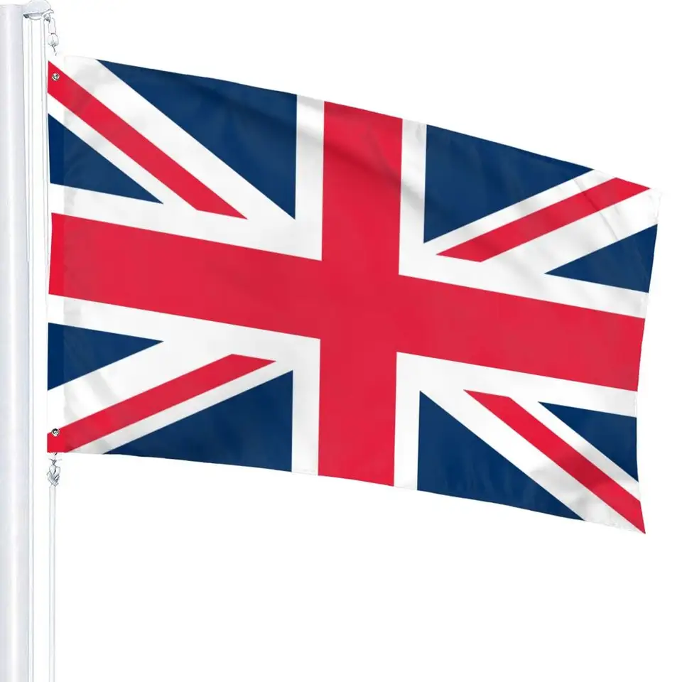 The Union Jack; The British waved the flag