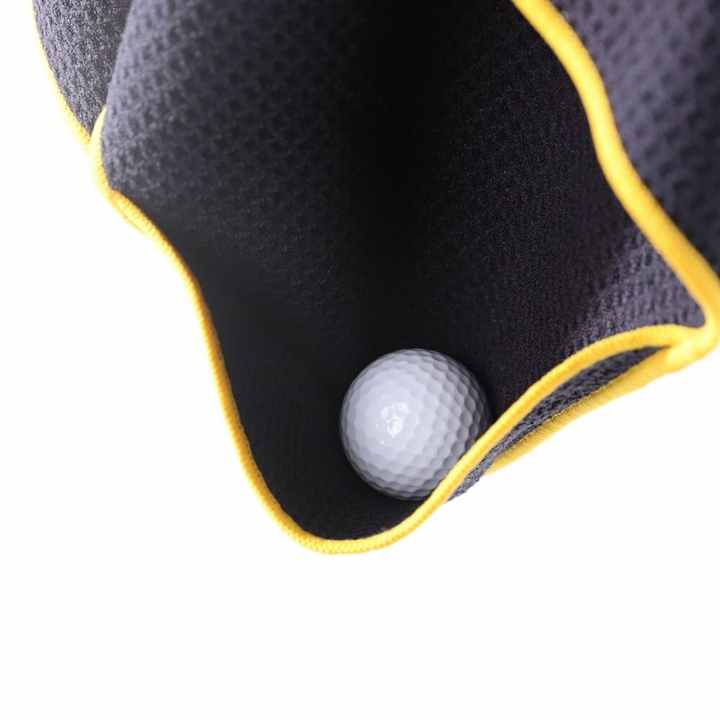 420gsm golf towel with pocket