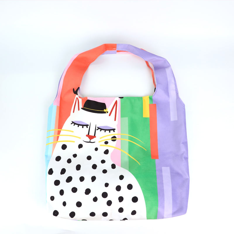 Factory Wholesale Custom Foldable Shopping Bags Logo Printed