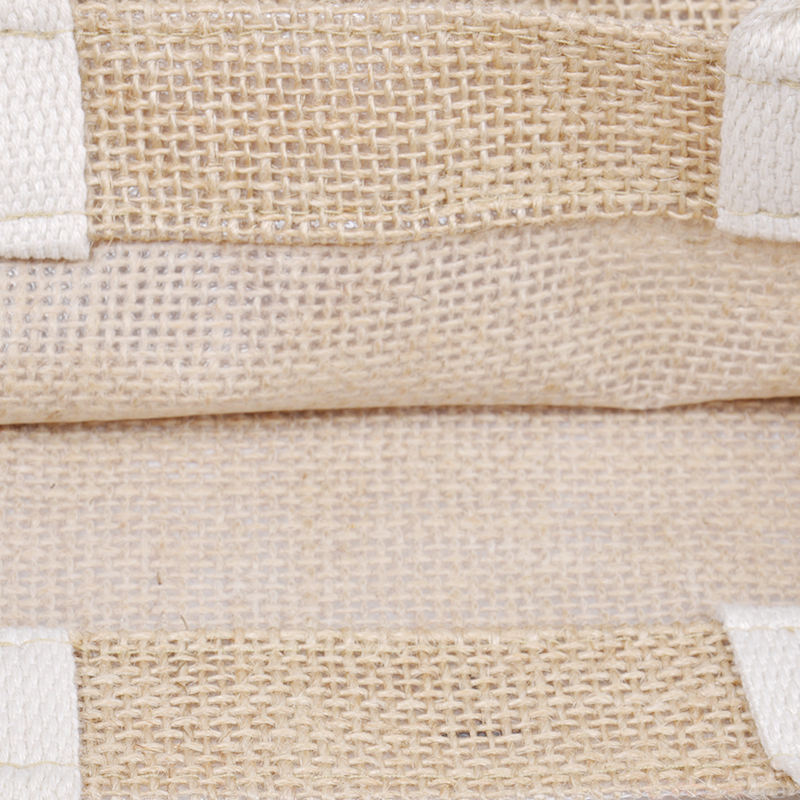 Waterproof Eco-Friendly Custom Jute Canvas Shopping Bag