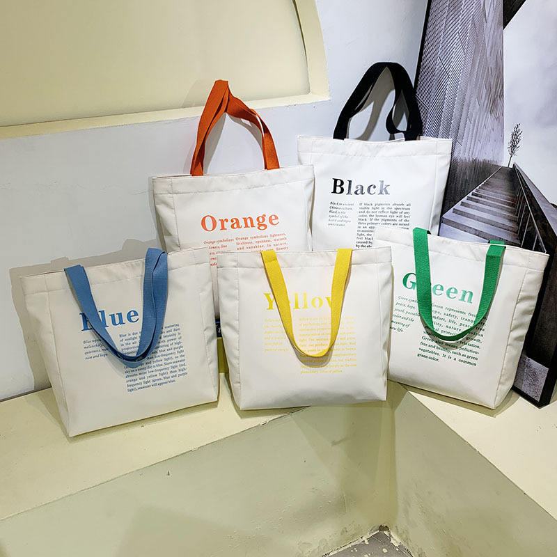 Factory Custom Cotton Bag Tote Folding Shopping Bag Tote Bag Wholesale