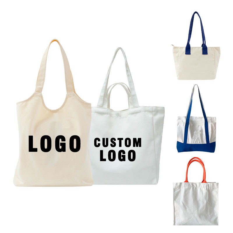 Factory Wholesale Custom Foldable Shopping Bags Logo Printed
