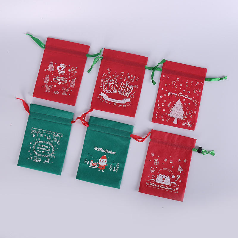 Custom Canvas Drawstring Bag Small Promotion Drawstring Gift Bag