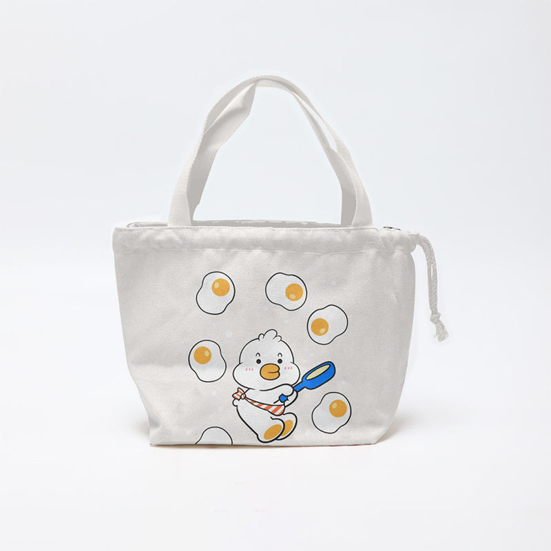 Large Bag Logo White Cotton Drawstring Bag Eco Drawstring Bag