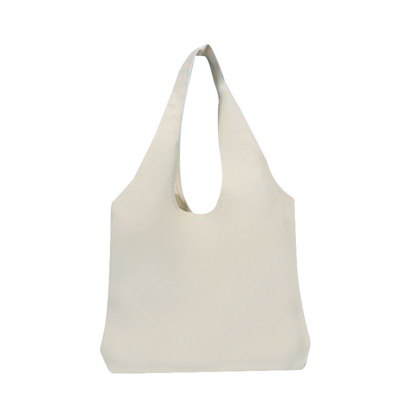 Large Capacity Organic Reusable Cotton Canvas Bag Custom Logo Shopping Bag