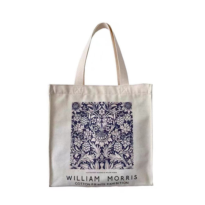 Popular Fashion Creative Canvas Bag Tote Bag Large Capacity Shopping Bags Can Print Logo