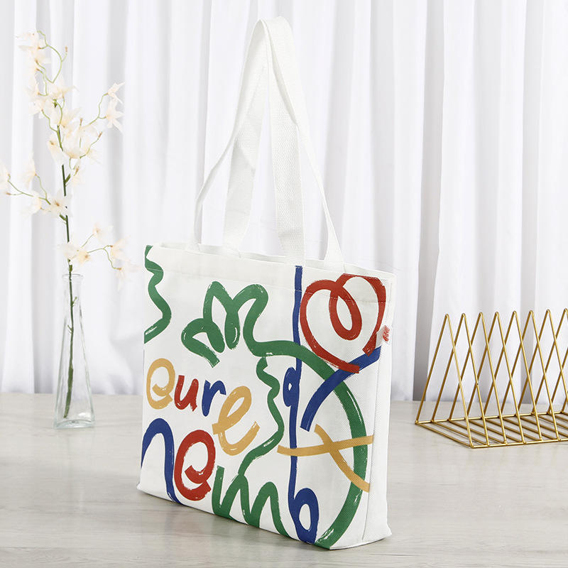 Promotional Everything Beach Canvas Cotton Bag Pocket Tote Bag