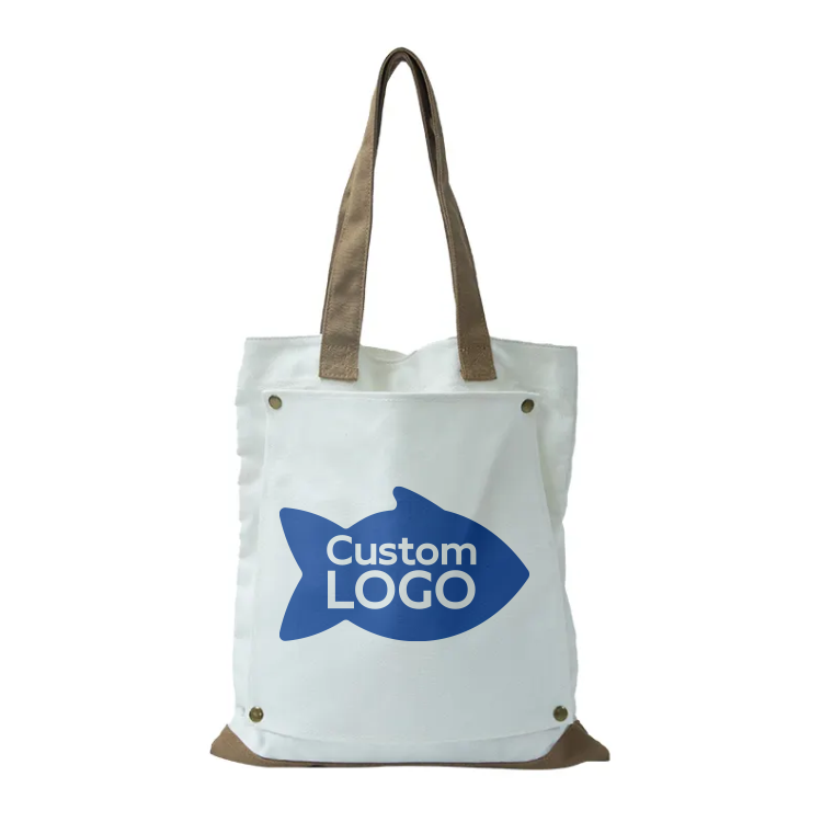 Wholesale Simple Casual Canvas Bag Custom Recycled Tote Bag, For Shopping
