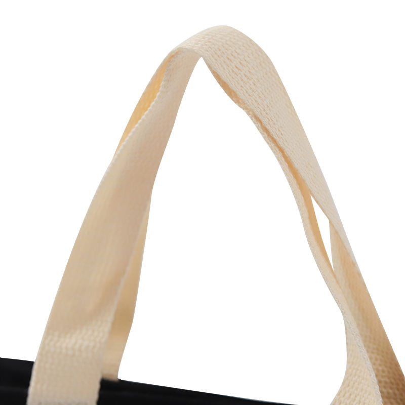 Wholesale Green Recycling Black Canvas Bag Handbags, Suitable For Daily Life