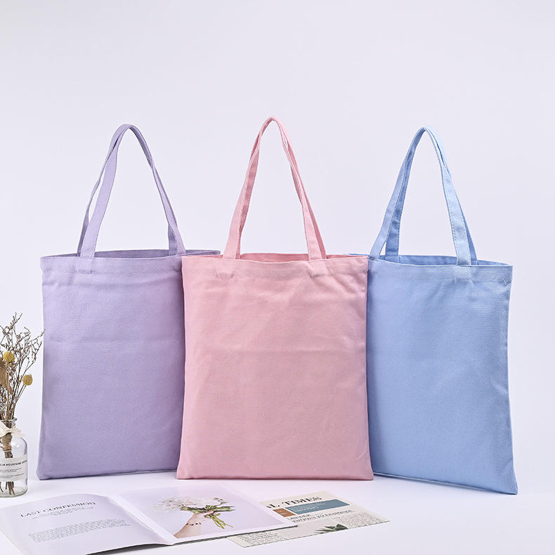 Blank Oversized Canvas Shopping Tote Bag Organic Canvas Grocery Bag