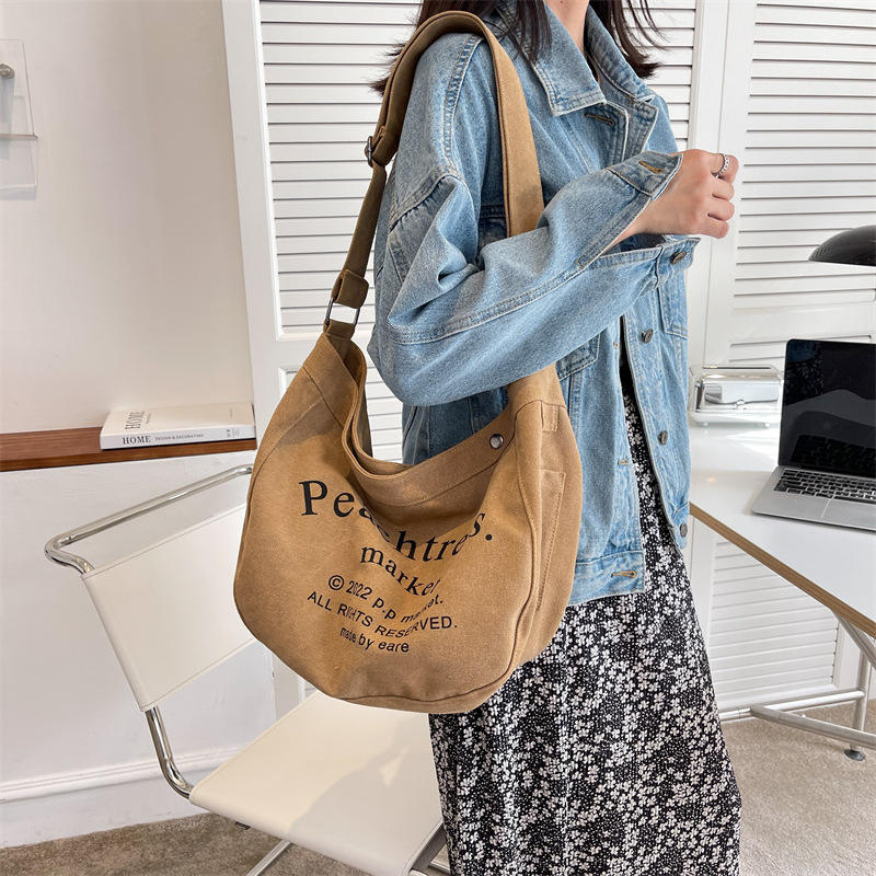 Wholesale Custom Cotton Designer Canvas Bags With Logo For Shopping