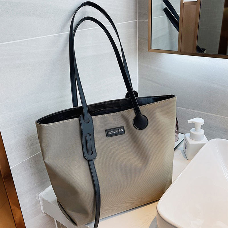 Large Capacity Custom Waterproof Nylon Foldable Reusable Shopping Bag