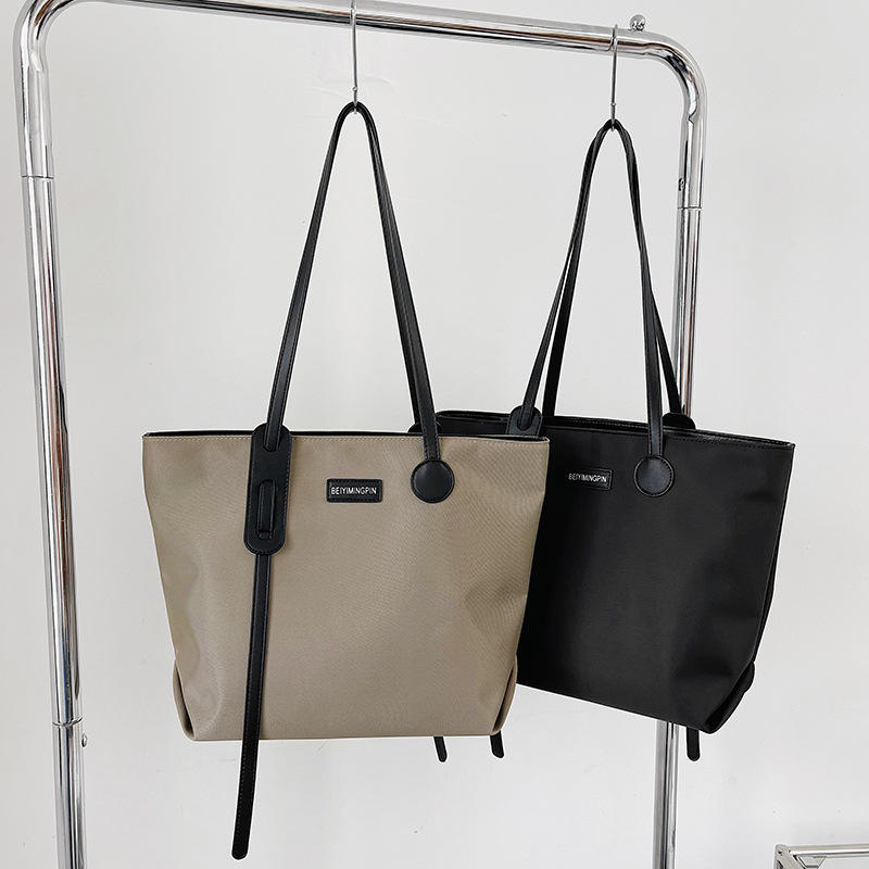 Large Capacity Custom Waterproof Nylon Foldable Reusable Shopping Bag