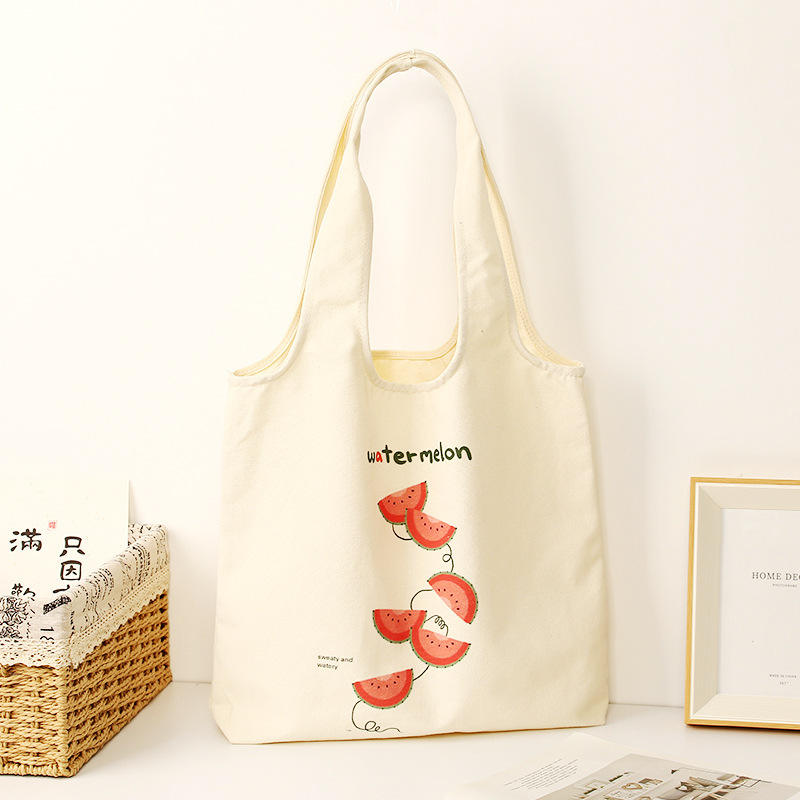 Big Design Reusable Custom Cotton Canvas Tote Bags With Custom Printed Logo