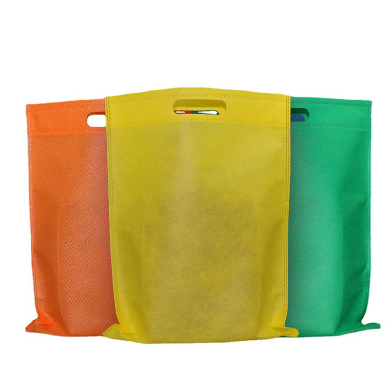 Simple Non-woven Shopping Bag Canvas Color Bag Printing Logo Suitable For Advertising Printing