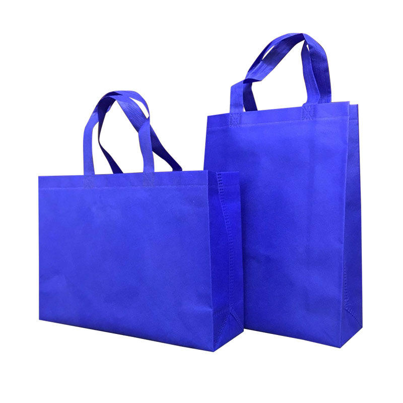 Custom LOGO Nonwoven Tote Bag Color Printing Blank Eco Shopping Bag Suitable For Advertising, Shopping