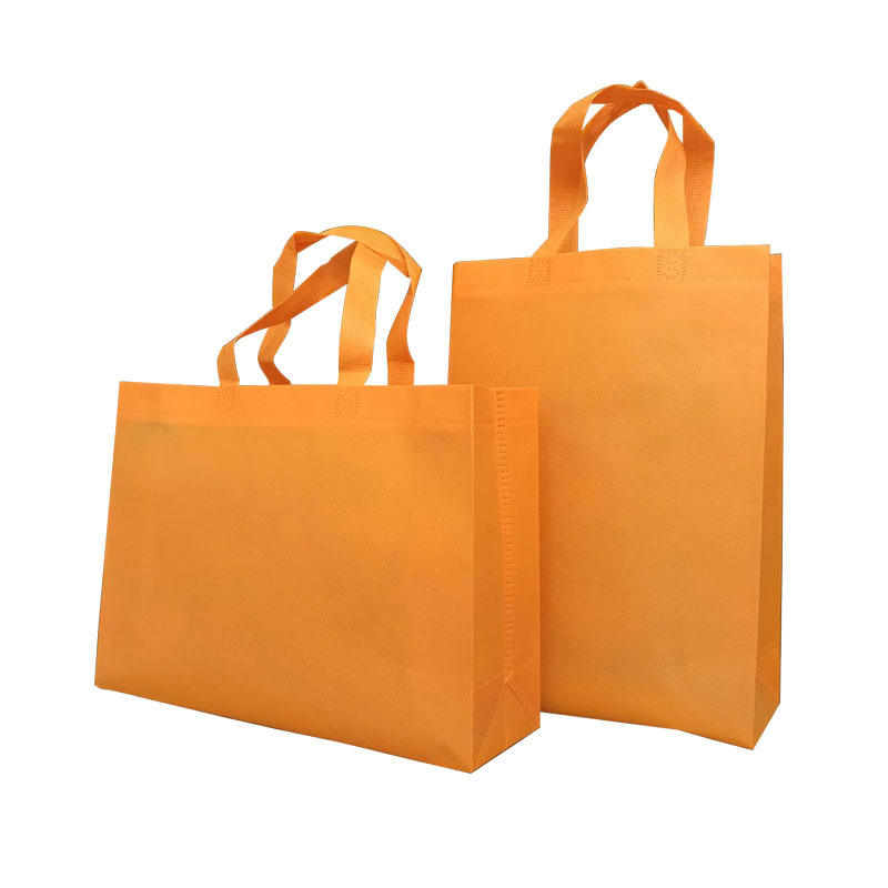 Custom LOGO Nonwoven Tote Bag Color Printing Blank Eco Shopping Bag Suitable For Advertising, Shopping