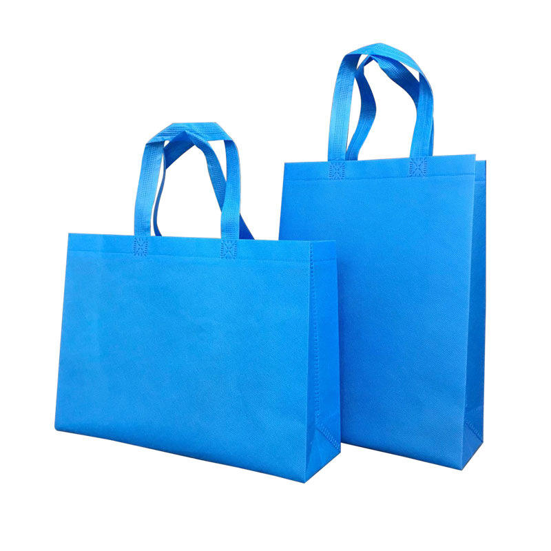 Custom LOGO Nonwoven Tote Bag Color Printing Blank Eco Shopping Bag Suitable For Advertising, Shopping