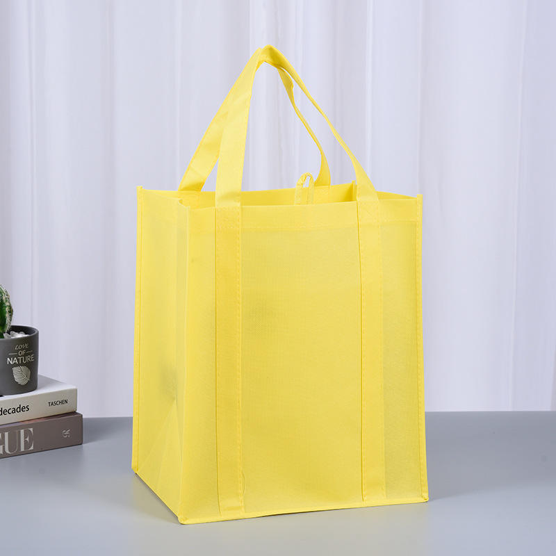 Manufacturers Customized Blank Handheld Non Woven Shopping Bag Suitable For Advertising