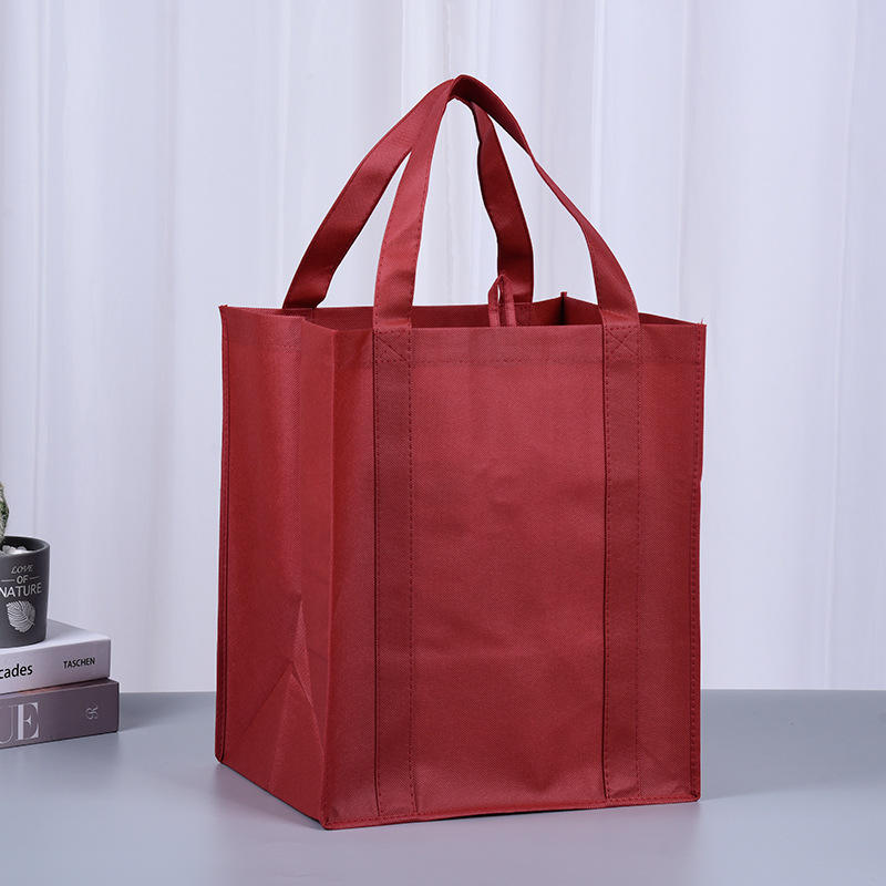Manufacturers Customized Blank Handheld Non Woven Shopping Bag Suitable For Advertising