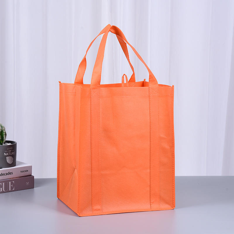 Manufacturers Customized Blank Handheld Non Woven Shopping Bag Suitable For Advertising