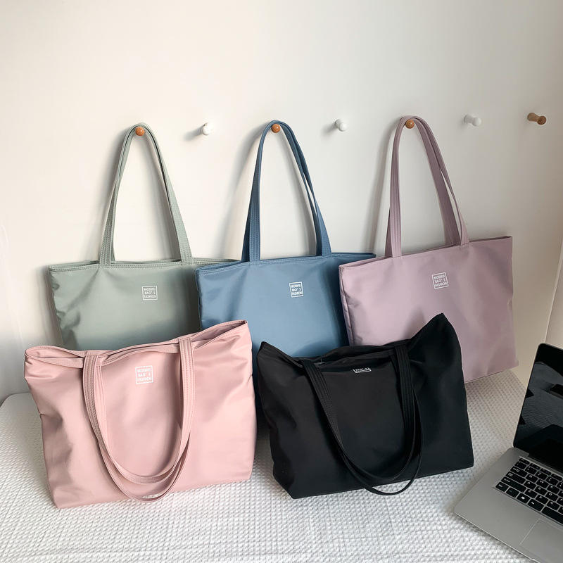 Ladies Plain Tote Bag Cotton Canvas Shopping Bags