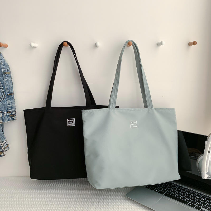 Ladies Plain Tote Bag Cotton Canvas Shopping Bags