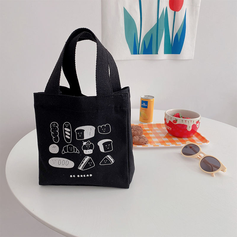 Wholesale Custom Canvas Lunch Bags Cute Printed Lunch Bags For Adults,Kids