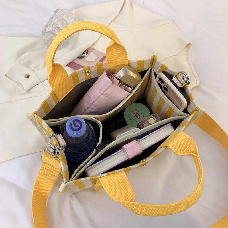 Fashion Custom Striped Women’s Messenger Bags For Shopping