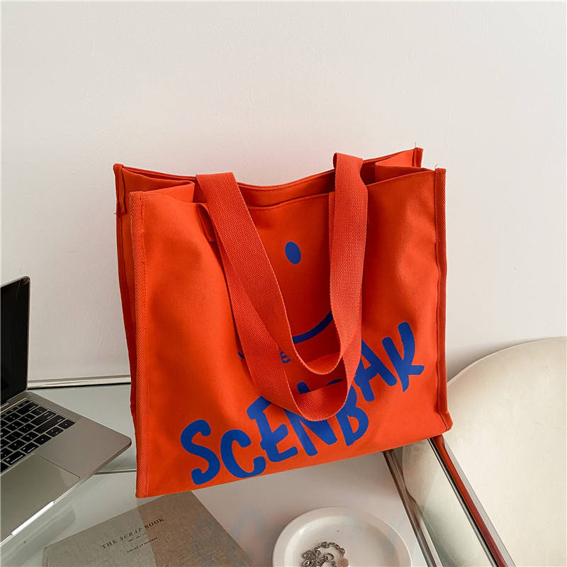Eco Friendly Shopping Bag With Custom Logo Printed Grocery Bags