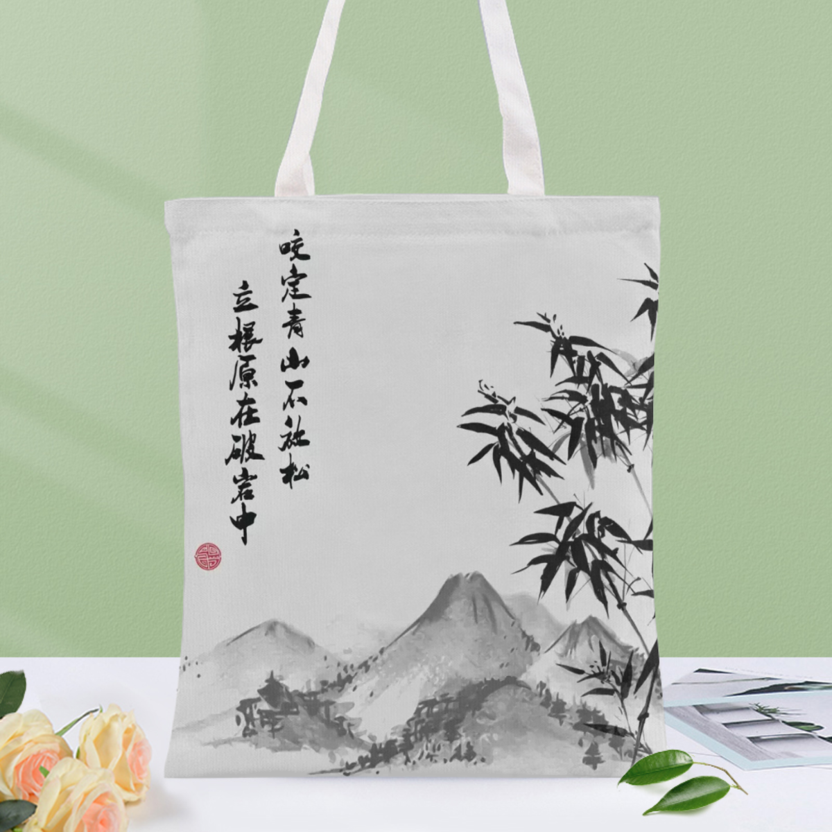 Factory Wholesale Creative Custom Cotton Printed Canvas Shopping Bag