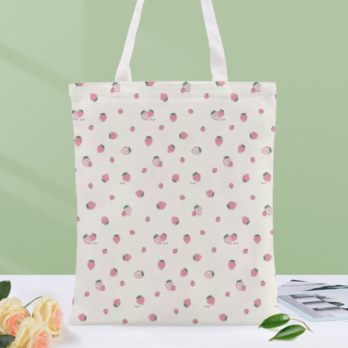 Factory Wholesale Creative Custom Cotton Printed Canvas Shopping Bag