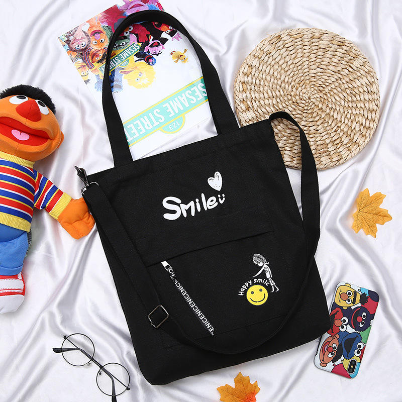 Fashion Casual Single Shoulder Messenger Canvas Bag