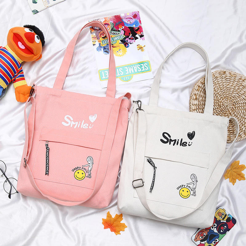 Fashion Casual Single Shoulder Messenger Canvas Bag