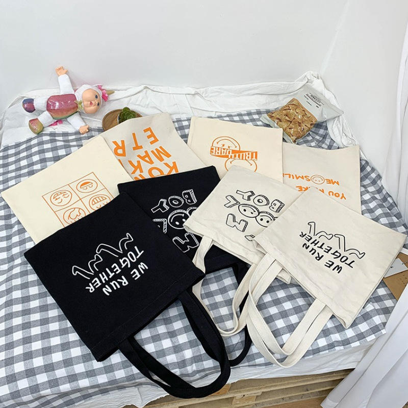 Extra Large Reusable Organic Cotton Grocery Shopping Bag
