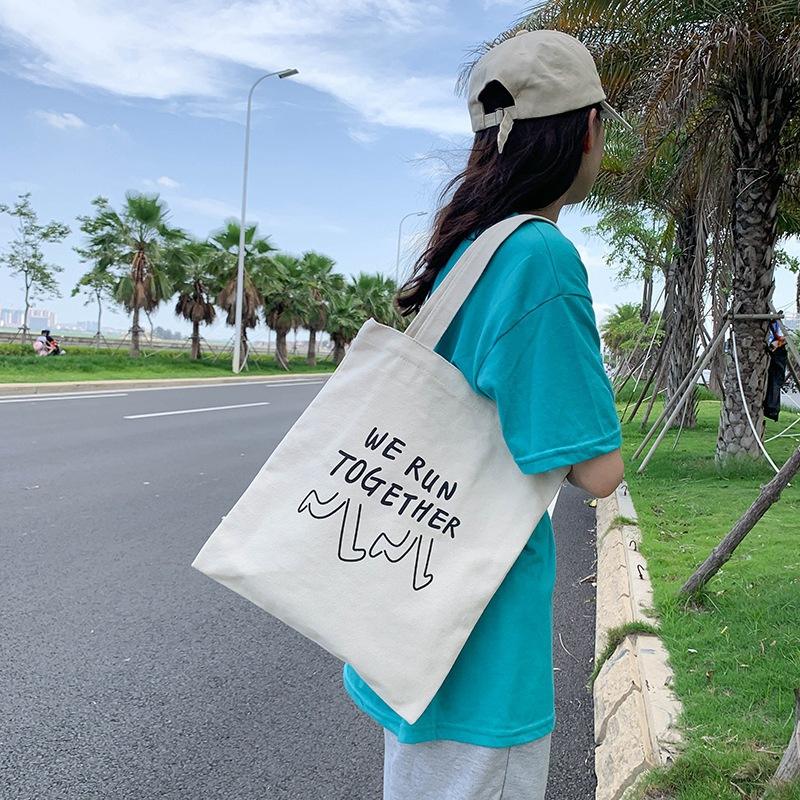 Extra Large Reusable Organic Cotton Grocery Shopping Bag