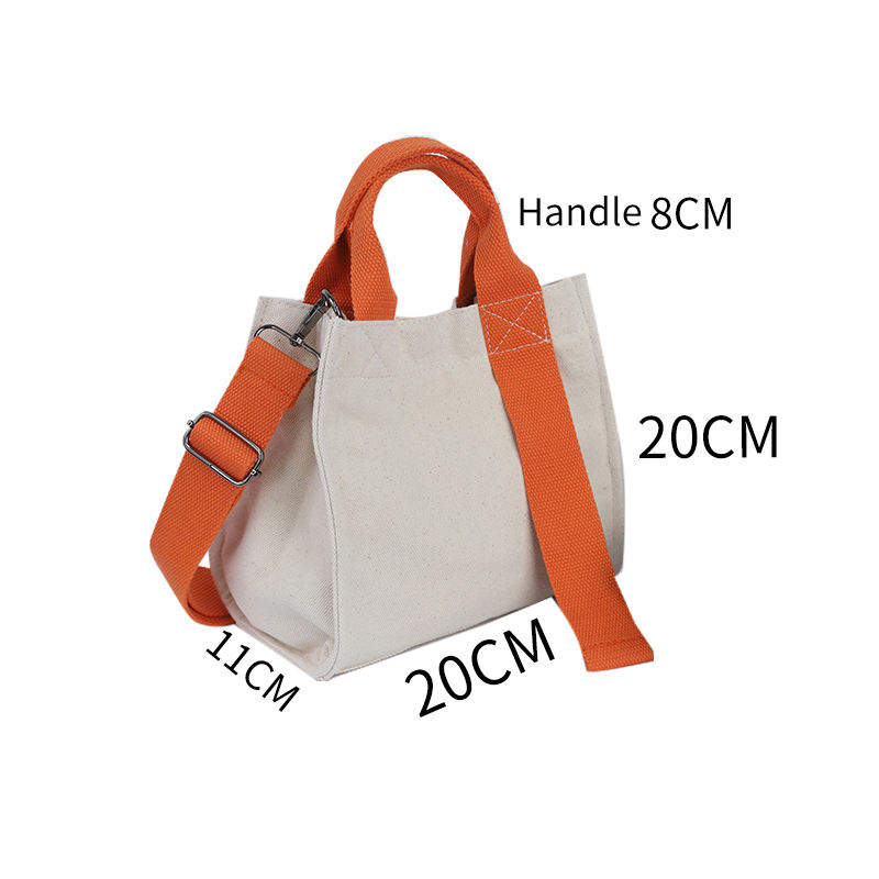 Wholesale Fashion Design Phone Pocket Sling Mini Messenger Custom Single Strap Shoulder Canvas Crossbody Bags
