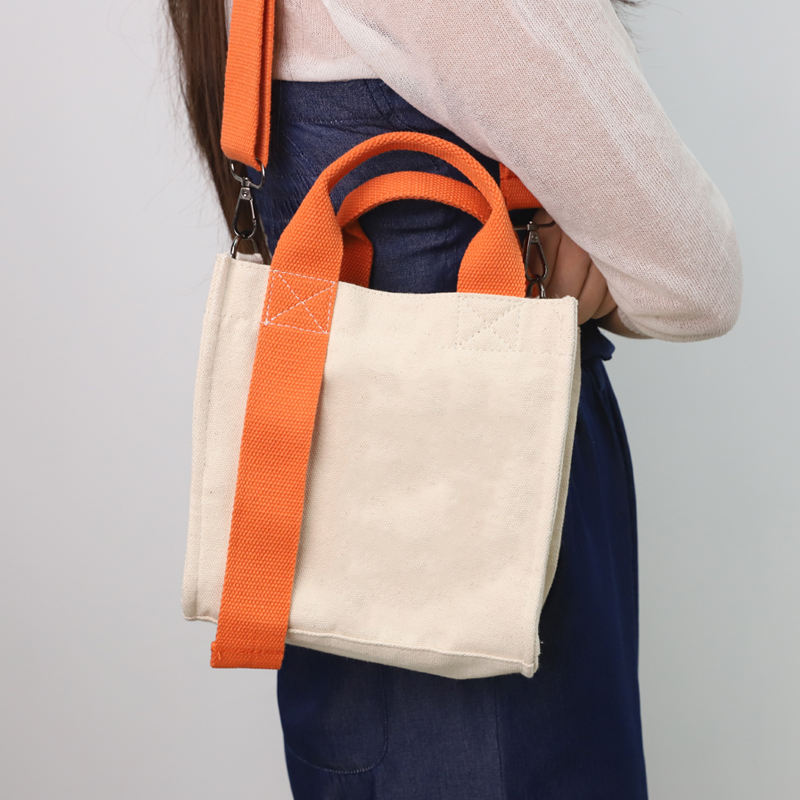 Wholesale Fashion Design Phone Pocket Sling Mini Messenger Custom Single Strap Shoulder Canvas Crossbody Bags