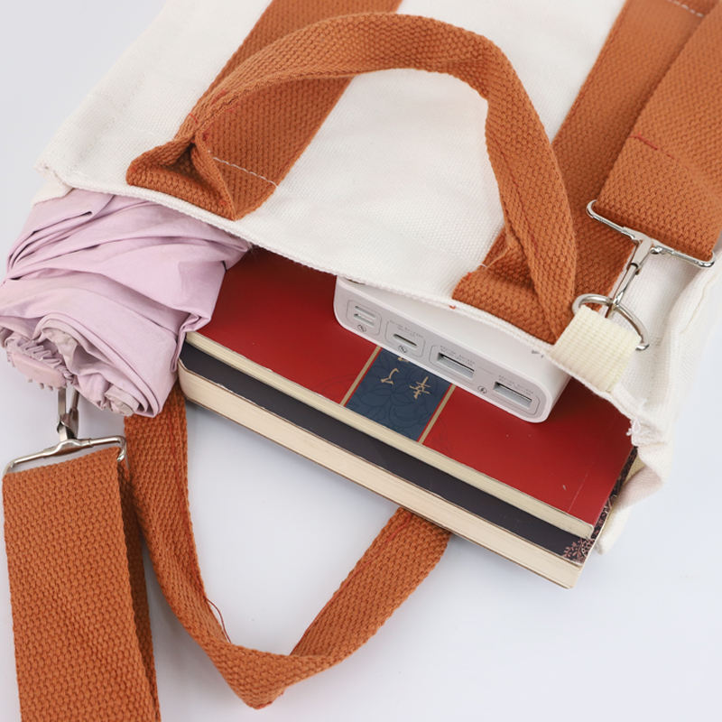 Manufacture Direct Supply Custom Ladies Hand Tote Bag Small Shoulder Messenger Travel Canvas Bag Crossbody
