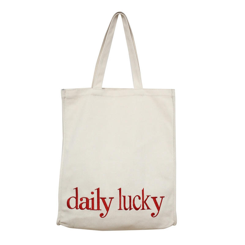 Factory Custom Printed Canvas Shopping Bags Reusable