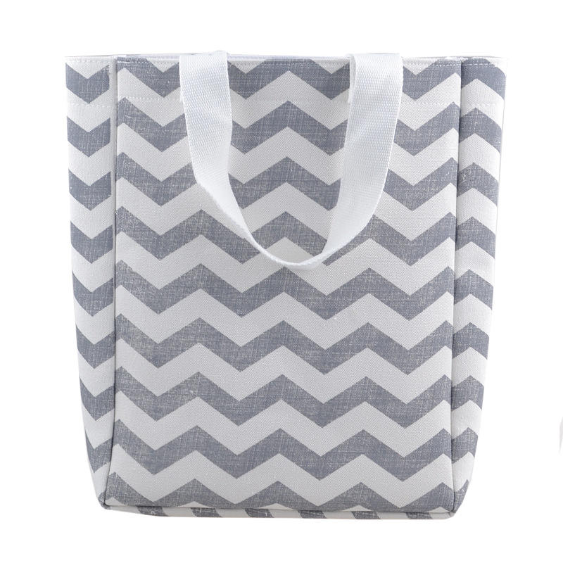 Manufacturers Supply Custom Cotton Canvas Bag Leisure Art Striped Canvas Bag For Shopping