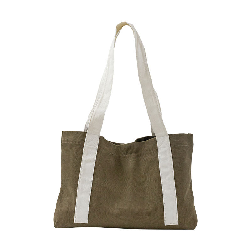Hot Customize Canvas Bag Fashion Trend Single Shoulder Tote Bag For Shopping