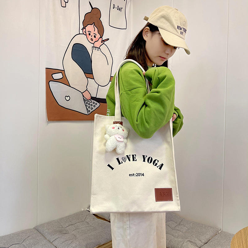 Reusable Cotton Tote Shopping Bag Grocery Bag Logo Wholesale